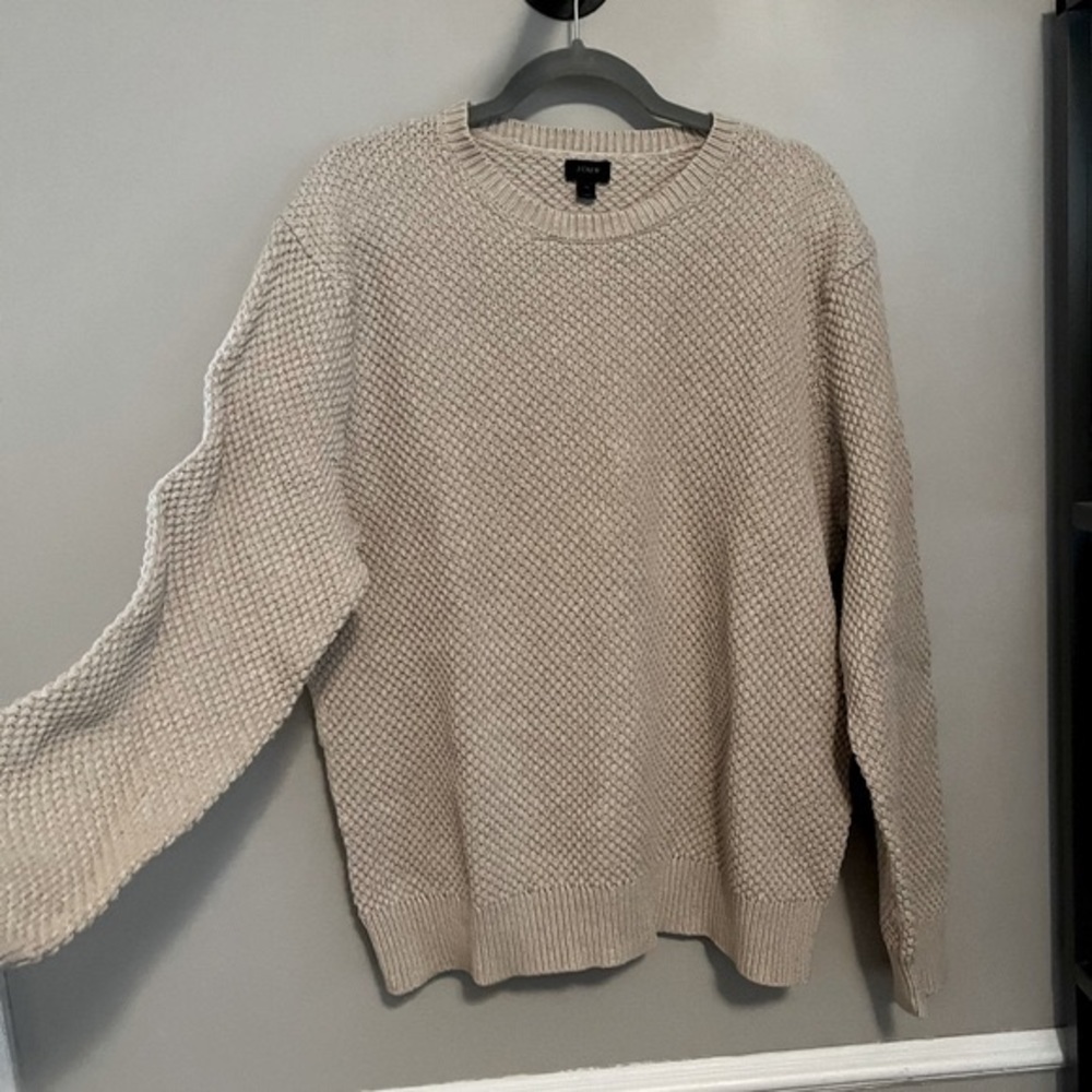 J.Crew Cotton Cable Fisherman’s Sweater - Picture 3 of 7